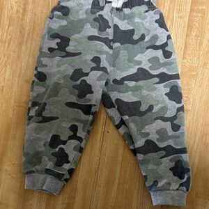 Kids Headquarters Green Camo Joggers